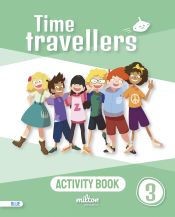 Portada de Time Travellers 3 Blue Activity Book English 3 Primaria (Mur)