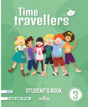 Portada de Time Travellers 3 Blue Student's Book English 3 Primaria (AND)