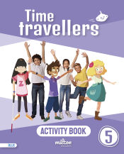 Portada de Time Travellers 5 Blue Activity Book English 5 Primaria (Mur)