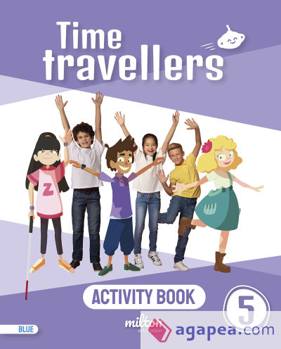 Time Travellers 5 Blue Activity Book English 5 Primaria (Mur)