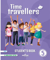 Portada de Time Travellers 5 Blue Student's Book English 5 Primaria (AND)