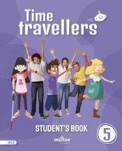 Portada de Time Travellers 5 Blue Student's Book English 5 Primaria (Mur)