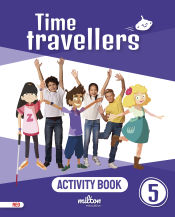 Portada de Time Travellers 5 Red Activity Book English 5 Primaria (Mur)