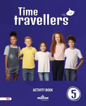 Portada de Time Travellers 5 Red Activity Book English 5 Primaria