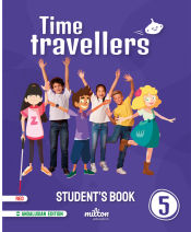 Portada de Time Travellers 5 Red Student's Book English 5 Primaria (AND)