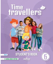 Portada de Time Travellers 6 Blue Student's Book English 6 Primaria (AND)