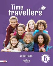 Portada de Time Travellers 6 Red Activity Book English 6 Primaria