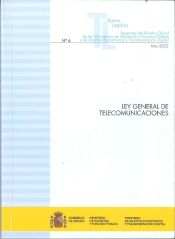 Portada de Ley General de Telecomunicaciones