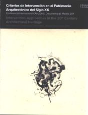 Portada de Criterios de intervención en el patrimonio arquitectónico del siglo XX. Conferencia internacional cah20thc