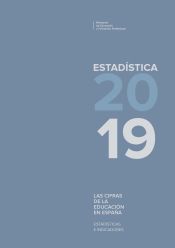 Portada de Las cifras de la educación en España. Estadísticas e indicadores. Estadística 2019