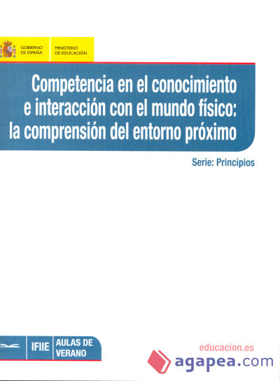 Competencia en el conocimiento e interacción con el mundo físico: la comprensión del entorno próximo