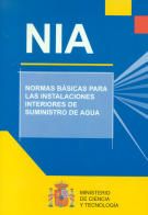 Portada de NIA : Normas básicas para las instalaciones interiores de suministro de agua