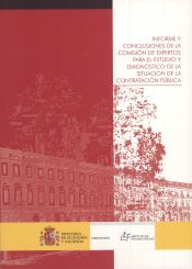 Portada de Informe y conclusiones de la Comisión de Expertos para el estudio y diagnóstico de la situación de la contratación pública