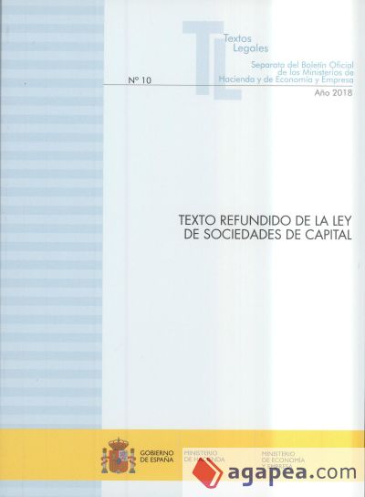 Texto Refundido de la Ley de Sociedades de Capital