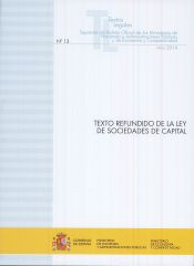 Portada de Texto refundido de la Ley de Sociedades de Capital