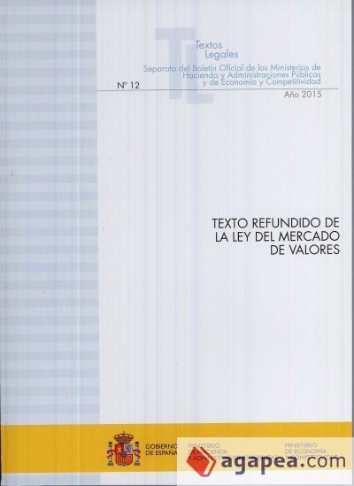 Texto refundido de la Ley del Mercado de Valores