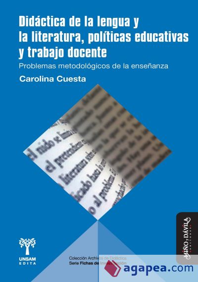 Did&aacute;ctica de la lengua y la literatura, pol&iacute;ticas educativas y trabajo docente