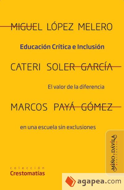 Educación crítica e inclusión Educación crítica e inclusión