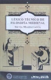 Portada de LEXICO TECNICO DE FILOSOFIA MEDIEVAL