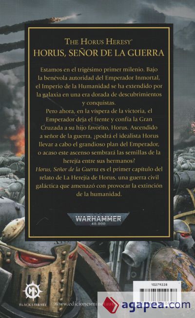 CTS The Horus Heresy 1: Horus Señor de la guerra