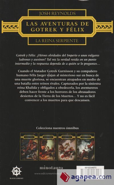 Las aventuras de Gotrek y F&eacute;lix: La Reina Serpiente