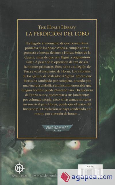 The Horus Heresy n&ordm; 49/54 La perdici&oacute;n del lobo