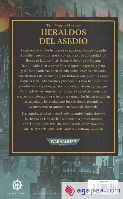 The Horus Heresy nº 52/54 Heraldos del asedio The Horus Heresy nº 52/54 Heraldos del asedio