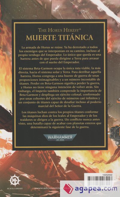 The Horus Heresy nº 53/54 Muerte titánica