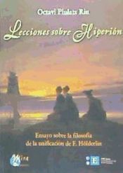 Portada de Lecciones sobre Hiperión : ensayo sobre la filosofía de la unificación de F. Hölderlin