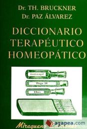 Portada de Diccionario Terapéutico Homeopático