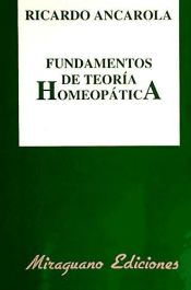 Portada de Fundamentos de Teoría Homeopática