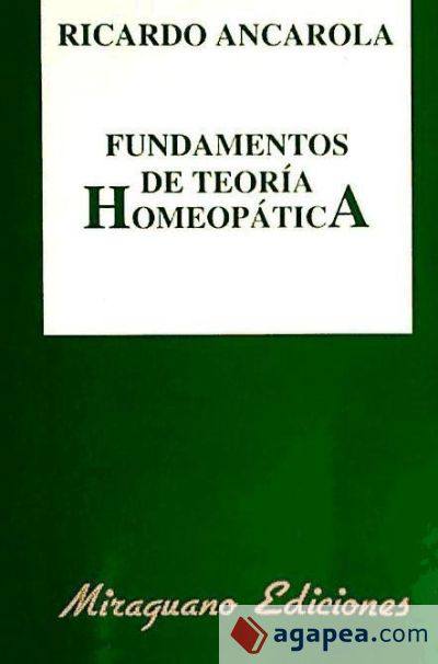 Fundamentos de Teoría Homeopática