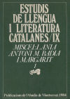 Miscel·lània Antoni M. Badia i Margarit, 1