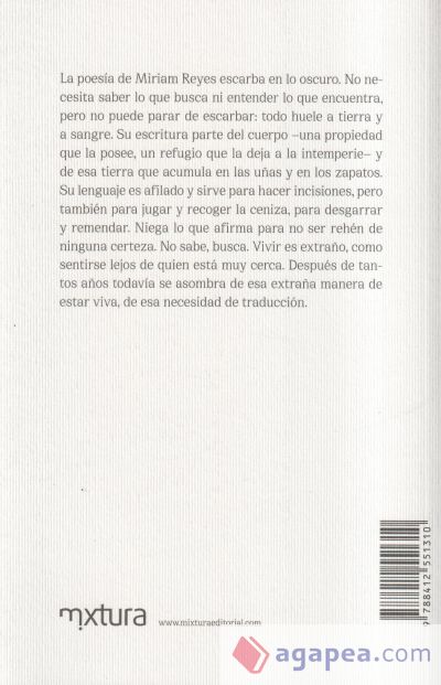 Extraña manera de estar viva: Poesía reunida (2001-2021)