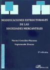 Modificaciones estructurales de las sociedades mercantiles