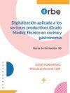 M&oacute;dulo profesional 1664. Digitalizaci&oacute;n aplicada a los sectores productivos (Grado Medio). T&eacute;cnico en cocina y gastronom&iacute;a