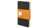 Moleskine Cahier pocket. Ruled. Black Cover. 3er Pack