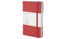 Moleskine Classic Notebook, Pocket, Ruled, Red, Hard Cover (3.5 X 5.5)