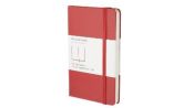 Portada de Moleskine Classic Red Pocket Plain Notebook