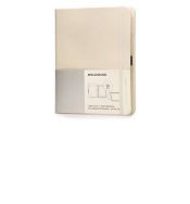 Portada de Moleskine Khaki Beige iPad Air Cover with Volant Notebook