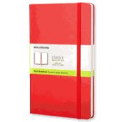 Portada de Moleskine Large Plain Notebook Red