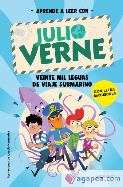 Aprende a leer con Julio Verne 3 - Veinte mil leguas de viaje submarino