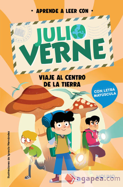 Aprende a leer con Julio Verne 4 - Viaje al centro de la Tierra