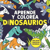 Portada de Aprende y colorea: Dinosaurios