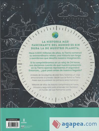 La historia más fascinante del mundo: Historia de la tierra comprimida en un reloj