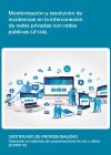 Monitorización y resolución de incidencias en la interconexión de redes privadas con redes públicas. Certificados de profesionalidad. Operación en sistemas de comunicaciones de voz y datos