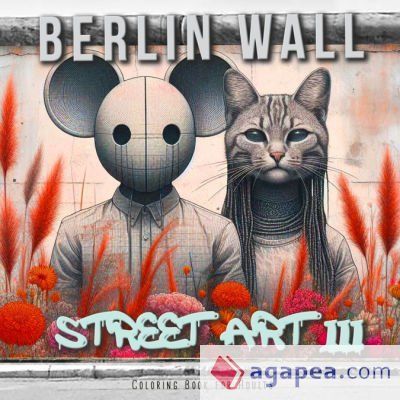 Berlin Wall Street Art Coloring Book for Adults 3