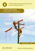 Portada de Montaje de redes eléctricas aéreas de baja tensión. ELEE0109 (Ebook)