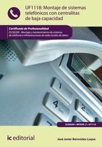 Portada de Montaje de sistemas telefónicos con centralitas de baja capacidad. ELES0209 (Ebook)