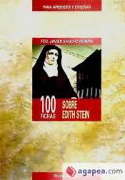 Portada de 100 fichas sobre Edith Stein